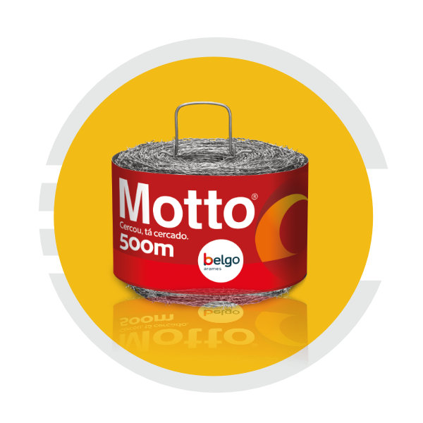 Arame Farpado Belgo Motto